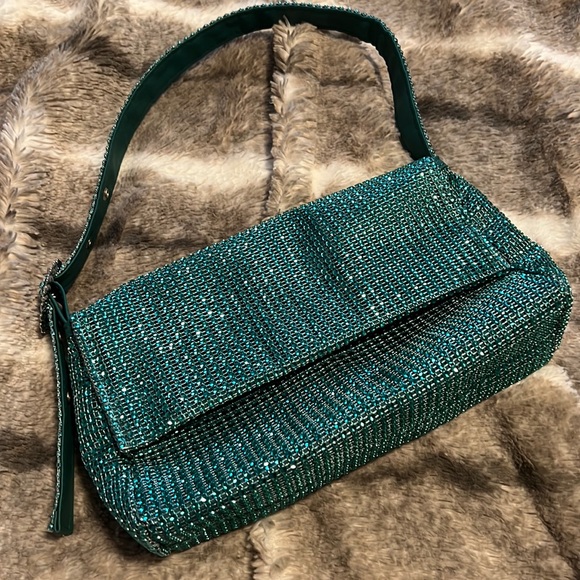 Rhinestone Shoulder Bag - Picture 1 of 3